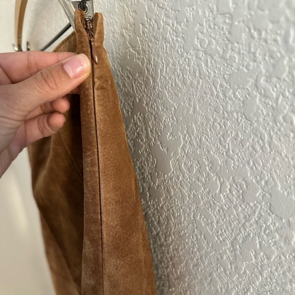 MontanaCo Cognac Brown Suede Leather Size Medium - Picture 5 of 7